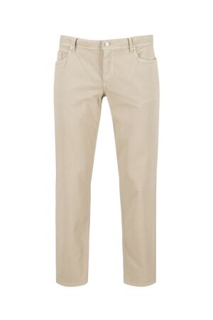 Alberto Soft Tencel Regular Fit Creme Creme