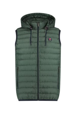 A Fish Named Fred Bodywarmer Dark Forest Groen Groen