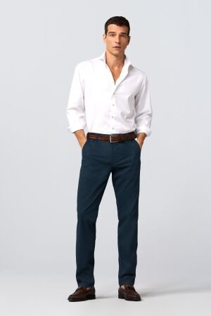 Meyer Perfect Fit Chino Stretch 18 Marine Blue 18 Marine Blue Meyer Perfect Fit Chino Stretch 18 Marine Blue 18 Marine Blue
