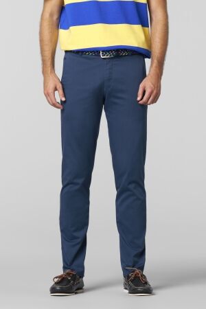 Meyer Modern Fit Chino 2-way stretch 17 Blue 17 Blue