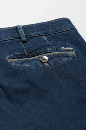 Meyer Modern Fit Jeans Stretch Blauw Blauw
