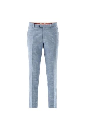 Club of Gents Pant.Mix: 43/26/11% Co/Wol/Li 61 Blau 61 Blau