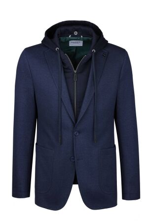 Digel Super Slim Fit Neel Jersey Blauw Blauw