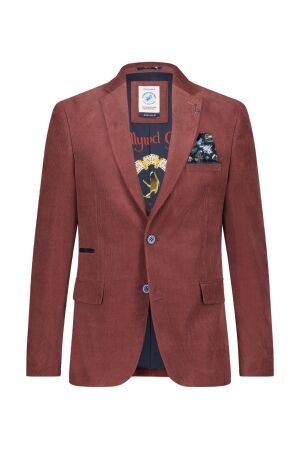 A Fish Named Fred Blazer Rib Chili Red Rood Rood