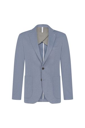 Born with Appetite MYLO Jersey Jacket Slim Fit 268 Jeans Blue 268 Jeans Blue