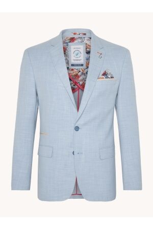 A Fish Named Fred Blazer Structure 610 Light Blue 610 Light Blue A Fish Named Fred Blazer Structure 610 Light Blue 610 Light Blue