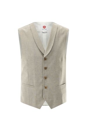 Club of Gents Waistcoat: 43/26/11% Co/Wol/Li 22 Beige 22 Beige Club of Gents Waistcoat: 43/26/11% Co/Wol/Li 22 Beige 22 Beige