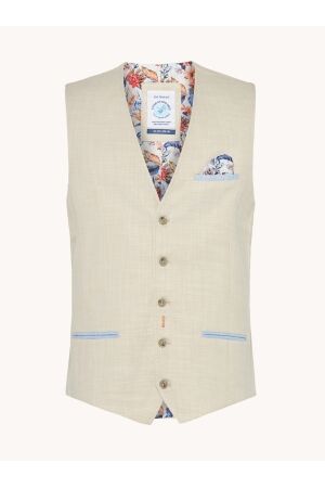 A Fish Named Fred Waistcoat Structure 205 Sand 205 Sand