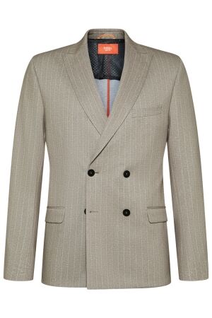 Digel Colb.Mix: Slim Fit Jersey Double-breasted 74 Beige 74 Beige Digel Colb.Mix: Slim Fit Jersey Double-breasted 74 Beige 74 Beige