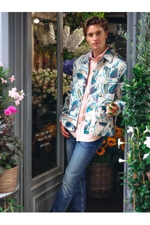 A Fish Named Fred Jacket/Overshirt art 80/20% Poly/Cotton 073 Multicolor All Color 073 Multicolor All Color