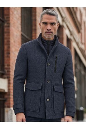 Lerros Wool Loke Jacket 485 Classic Navy 485 Classic Navy